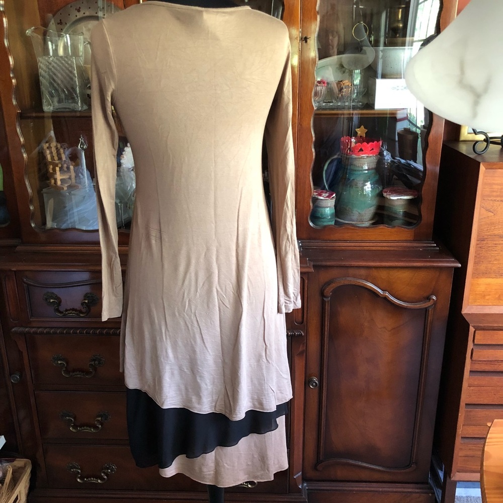 Kensie layered dress -long sleeved - Size S - Picture 2 of 7